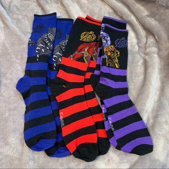Marvel Avengers Socks - Picture 1 of 6